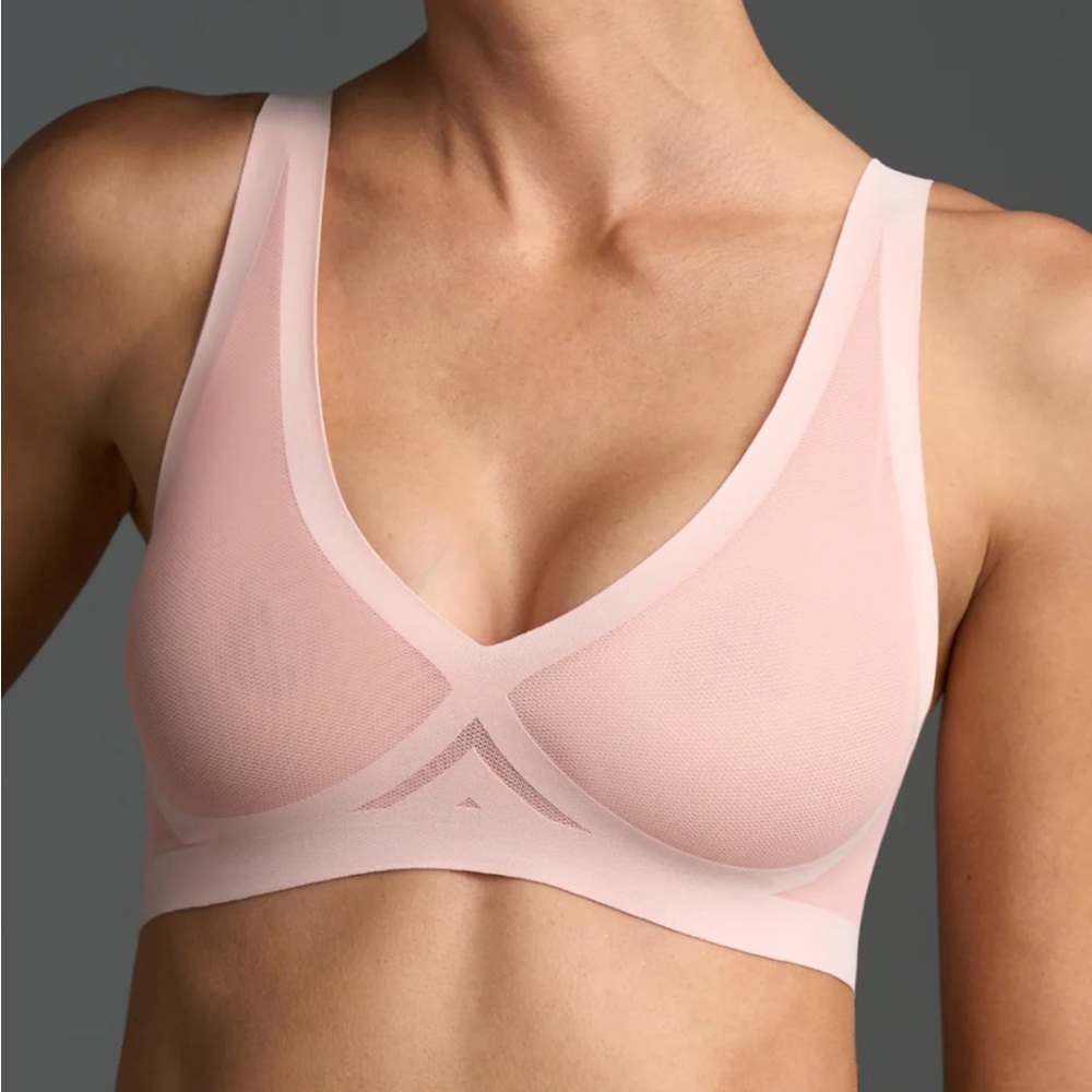 EBY Sheer Bralette and Sheer High Cut Bottoms Set